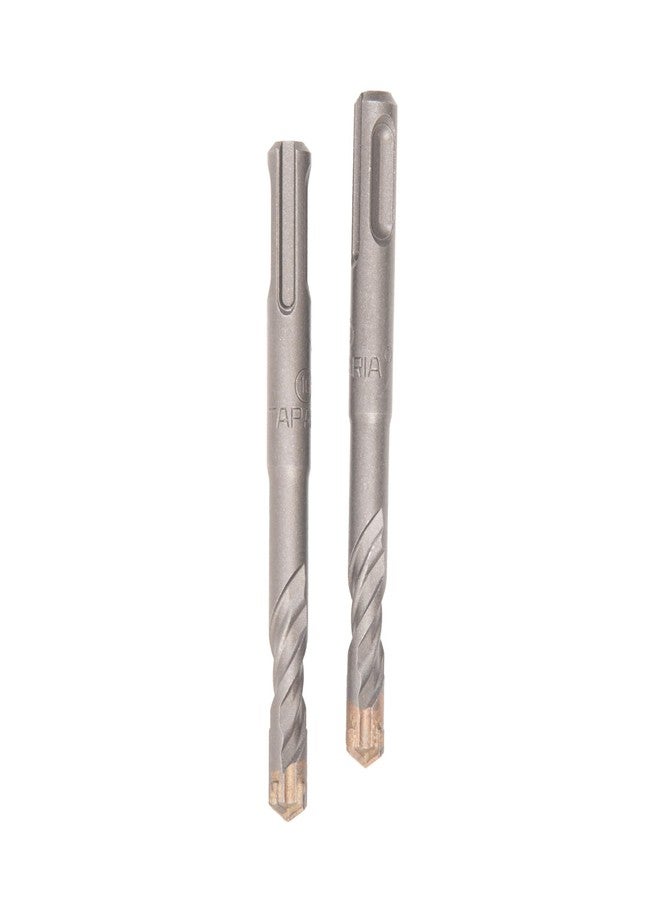 TAPARIA 10mm Cross Point Tip SDS Plus Hammer Drill Bit for Concrete/Masonry Drilling (HDC 10110, 10x50x110 mm, Pack of 2)-Home, DIY, Professional, Construction, Brick, Wall-Drilling - Image 4